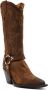 Sonora Santa Fe 80mm suede boots Brown - Thumbnail 2