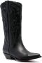 Sonora Santa Fe leather boots Black - Thumbnail 2