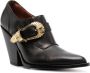 Sonora side-buckle fastening pumps Black - Thumbnail 2