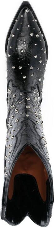 Sonora stud-embellishment cowboy boots Black