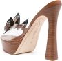 Sophia Webster 150mm butterfly-detail sandals Brown - Thumbnail 3
