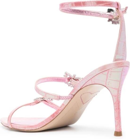 Sophia Webster 85mm Grace Mid leather sandals Pink