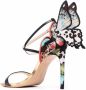 Sophia Webster butterfly-detail stiletto sandals Black - Thumbnail 3