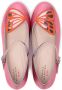Sophia Webster Butterfly-embroidered ballerina shoes Metallic - Thumbnail 3