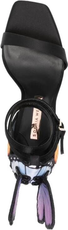 Sophia Webster Chiara 105mm leather sandals Black