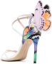 Sophia Webster Chiara 115mm butterfly sandals White - Thumbnail 3
