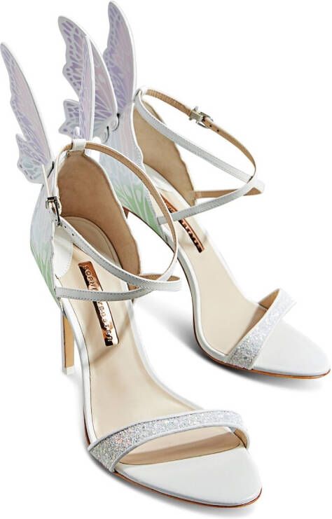 Sophia Webster Chiara embroidered sandals White