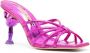 Sophia Webster Flo Flamingo 95 leather sandals Pink - Thumbnail 2