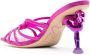 Sophia Webster Flo Flamingo 95 leather sandals Pink - Thumbnail 3