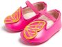 Sophia Webster Mini Bibi butterfly-patch ballerina shoes Pink - Thumbnail 4
