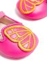 Sophia Webster Mini Bibi butterfly-patch ballerina shoes Pink - Thumbnail 5