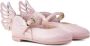Sophia Webster Mini butterfly-appliqué leather ballerinas Pink - Thumbnail 2