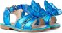 Sophia Webster Mini butterfly-appliqué leather sandals Blue - Thumbnail 2