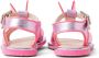 Sophia Webster Mini butterfly-appliqué leather sandals Pink - Thumbnail 3