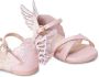 Sophia Webster Mini butterfly-detail leather sandals Pink - Thumbnail 4