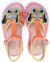 Sophia Webster Mini butterfly-embellished sandals Orange - Thumbnail 3