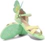 Sophia Webster Mini butterfly-motif leather sandals Green - Thumbnail 4