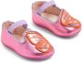 Sophia Webster Mini Butterfly wing-embellished ballerina shoes Pink - Thumbnail 4