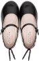 Sophia Webster Mini Chiara embroidered-wing leather-blend shoes Black - Thumbnail 3