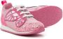 Sophia Webster Mini Chiara glitter lace-up sneakers Pink - Thumbnail 2