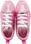 Sophia Webster Mini Chiara glitter lace-up sneakers Pink - Thumbnail 3