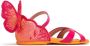 Sophia Webster Mini Chiara wing-appliqué leather sandals Pink - Thumbnail 4