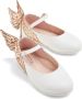 Sophia Webster Mini Evangeline Mini leather ballerina shoes Neutrals - Thumbnail 5