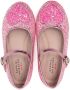 Sophia Webster Mini heart-patch glittery ballerina shoes Pink - Thumbnail 3