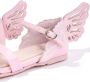 Sophia Webster Mini Heavenly glitter-detail sandals Pink - Thumbnail 1