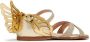 Sophia Webster Mini Heavenly wing-appliqué leather sandals Gold - Thumbnail 3