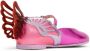 Sophia Webster Mini Heavenly wing-embellished ballerina shoes Pink - Thumbnail 3