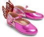 Sophia Webster Mini Heavenly wing-embellished ballerina shoes Pink - Thumbnail 4