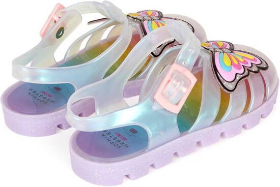 Sophia Webster Mini Unicorn Jelly Mini sandals White