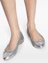 Sophia Webster Pirouette glittered ballerina shoes Silver - Thumbnail 5