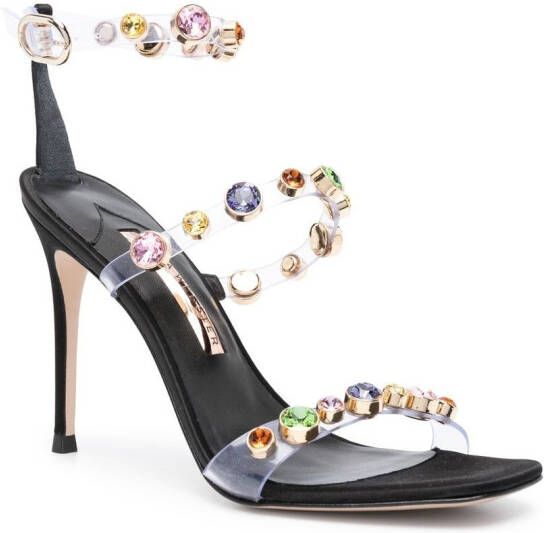 Sophia Webster Rosalind gem-embellished sandals Black
