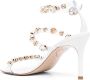 Sophia Webster Rosalind gemstone-embellished 60mm sandals White - Thumbnail 3