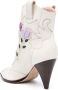 Sophia Webster Shelby 85mm cowboy boots White - Thumbnail 3