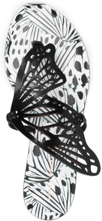 Sophia Webster Talulah butterfly sandals Black