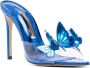 Sophia Webster Vanessa 110mm butterfly-appliqué mules Blue - Thumbnail 2