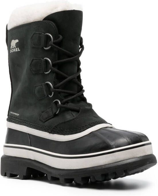 SOREL Caribou lace-up snow boots Black