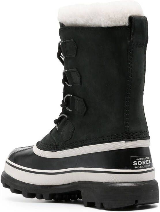 SOREL Caribou lace-up snow boots Black