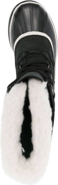 SOREL Caribou lace-up snow boots Black