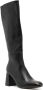 Souliers Martinez Anabel 85mm leather knee boots Black - Thumbnail 2