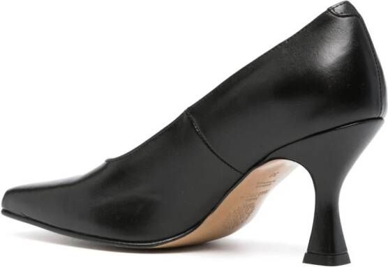 Souliers Martinez Rosana 80mm leather pumps Black