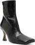 Souliers Martinez Tatiana 80mm leather ankle boots Black - Thumbnail 2