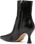 Souliers Martinez Tatiana 80mm leather ankle boots Black - Thumbnail 3