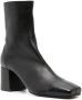 Souliers Martinez Tierra 60mm leather ankle boots Black - Thumbnail 2