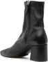 Souliers Martinez Tierra 60mm leather ankle boots Black - Thumbnail 3