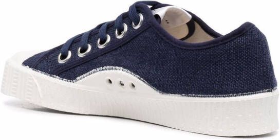 Spalwart low-top lace-up trainers Blue