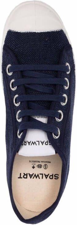 Spalwart low-top lace-up trainers Blue